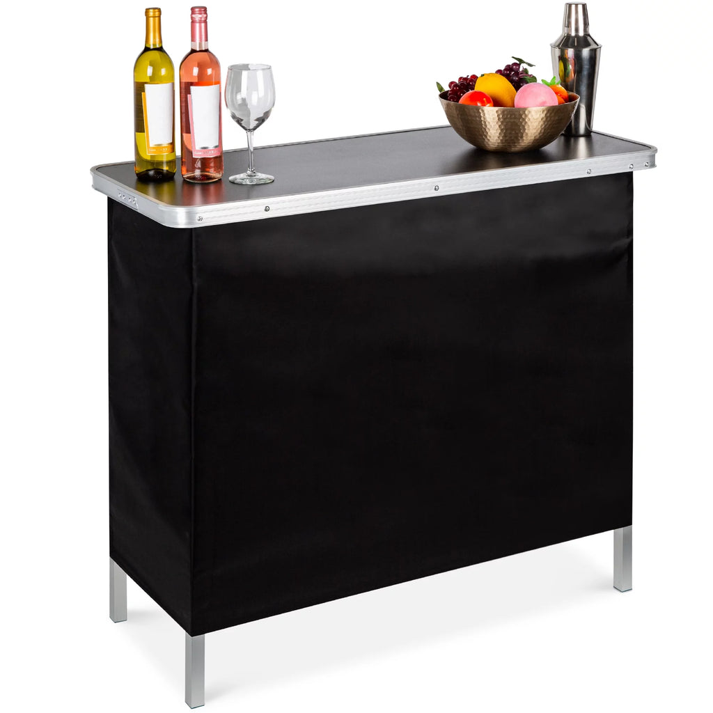 Portable Pop-Up Bar Table with Carrying Case U552310