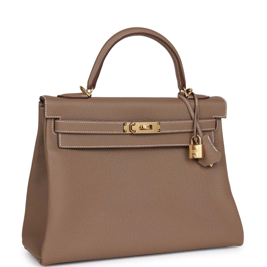 Etoupe Togo Leather Bag H89998