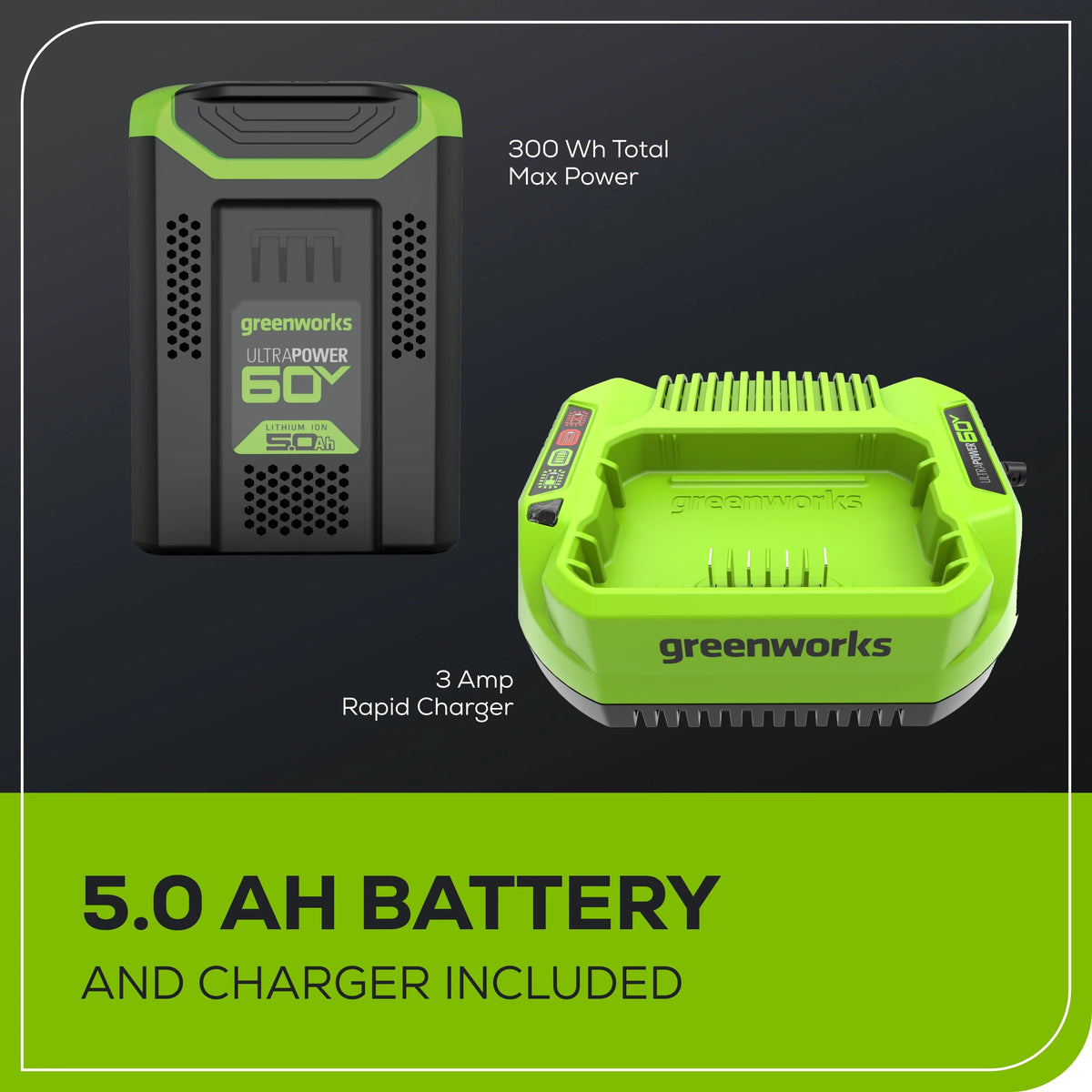 60V 21 Push Lawn Mower with Battery & Charger X12364
