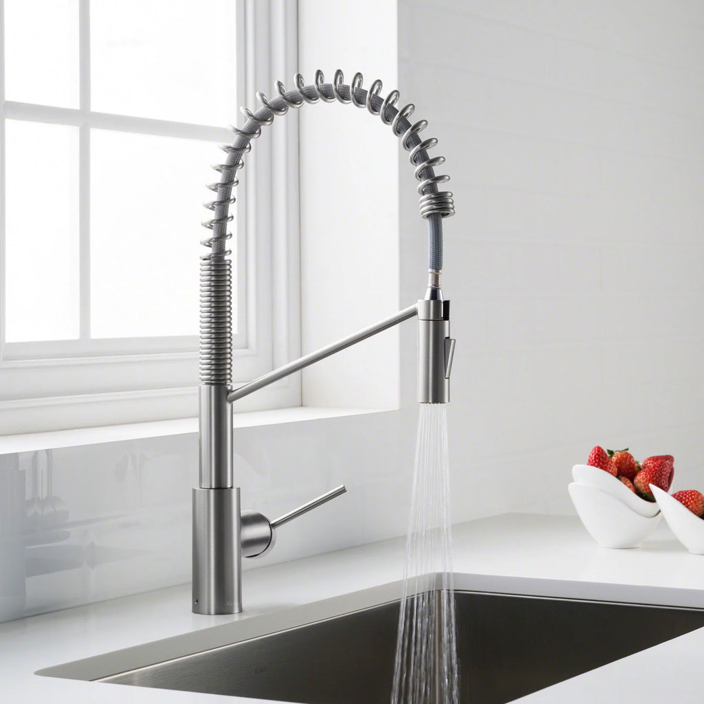 Single Handle Pull Down Kitchen Sink Faucet, Chrome G2782