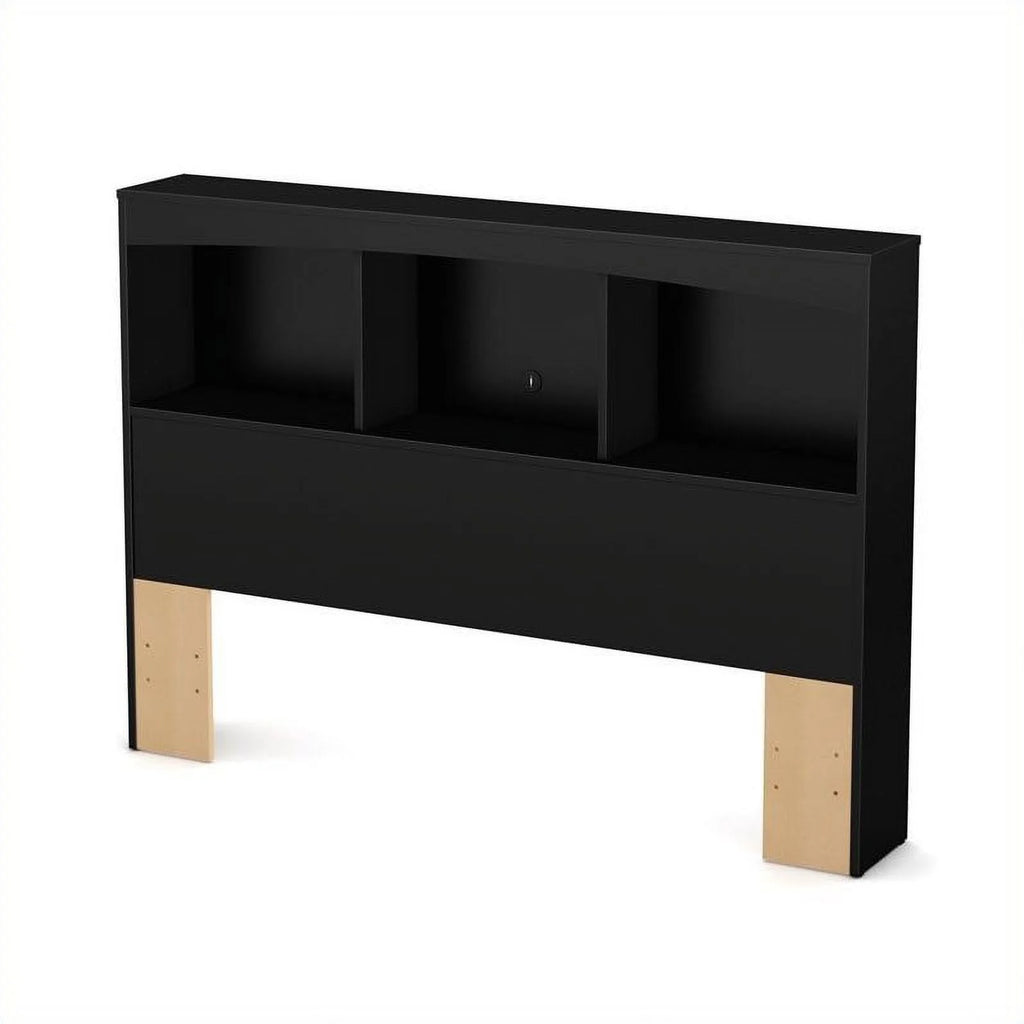 2-Piece Full Bed and Bookcase Headboard Set V657