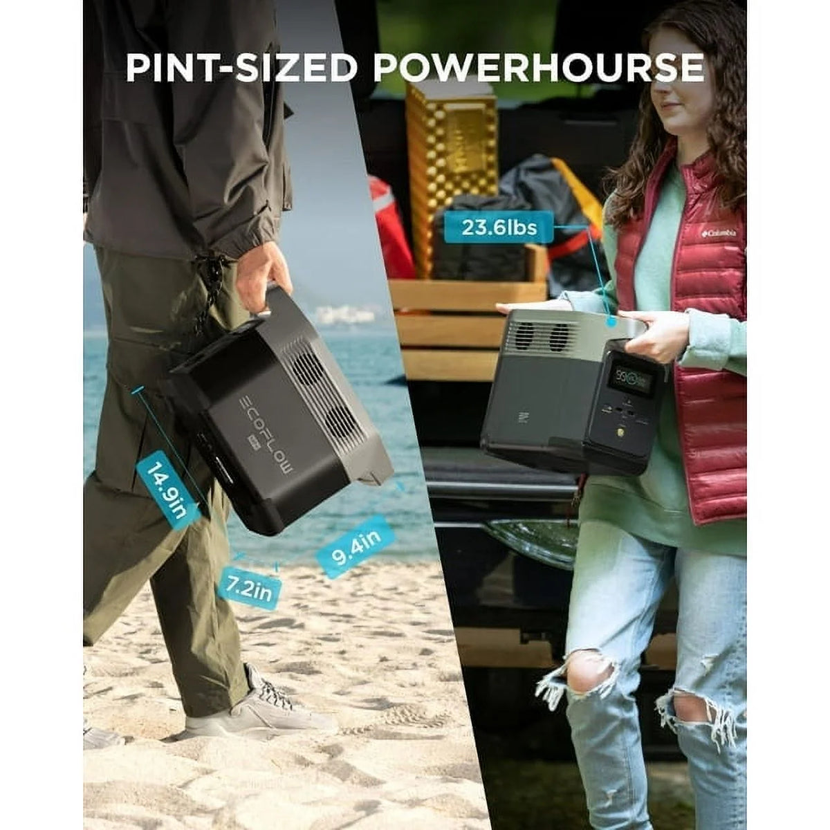 Portable Power Station 882Wh 1400W D5274