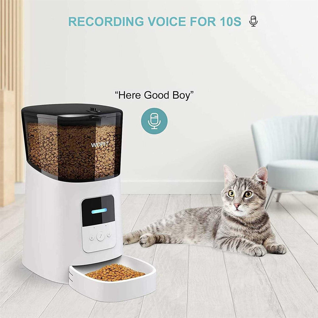 Automatic Wi-Fi Smart Cat Food Dispenser T83196