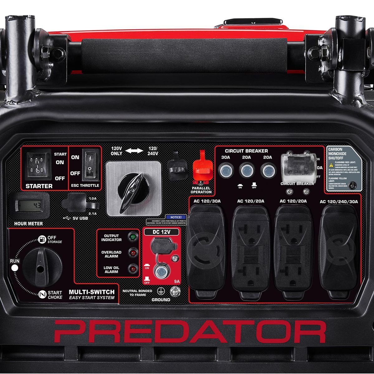 9500 Watt Super Quiet Inverter Generator U962