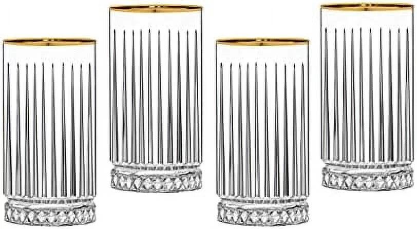 Highball Beverage Glasses Set Of 4 J861842