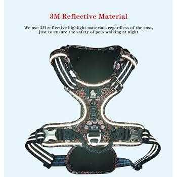 Floral Dog Harness B582
