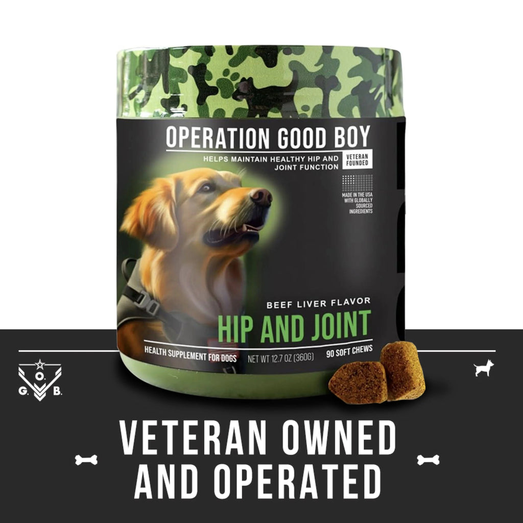 90 Soft Chews Hip & Joint Health Supplement for Dogs O639
