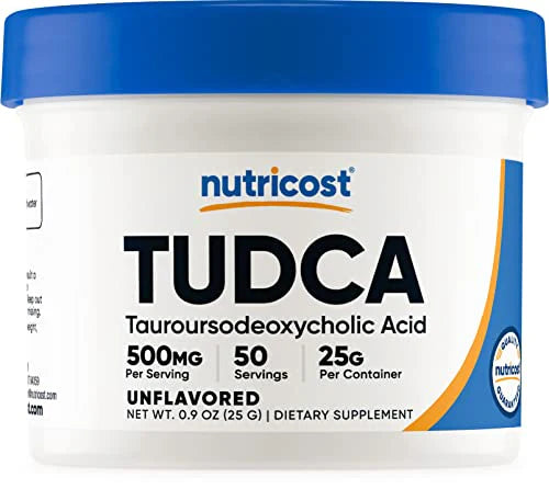 Tudca Powder 25 Grams Gluten Free Non-GMO U1325