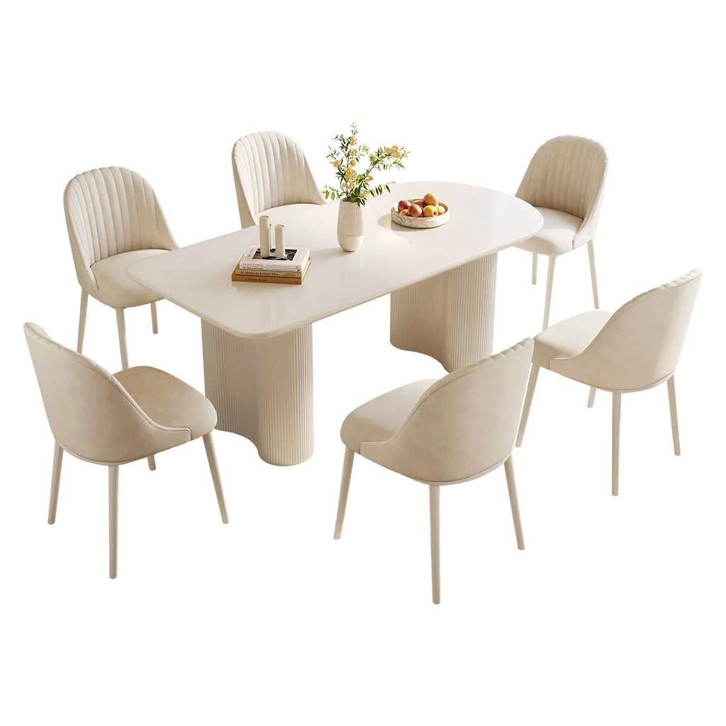 Dining Table Set with 6 Chairs A7110