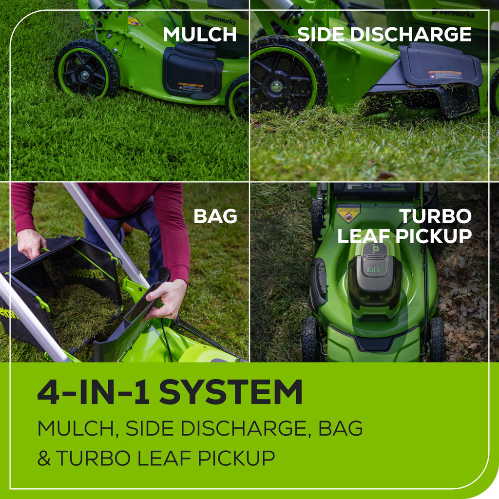 60V 21 Push Lawn Mower with Battery & Charger X12364