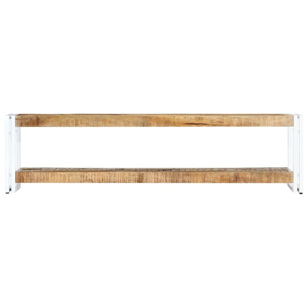 Mango Wood TV Stand with Iron Frame F92828