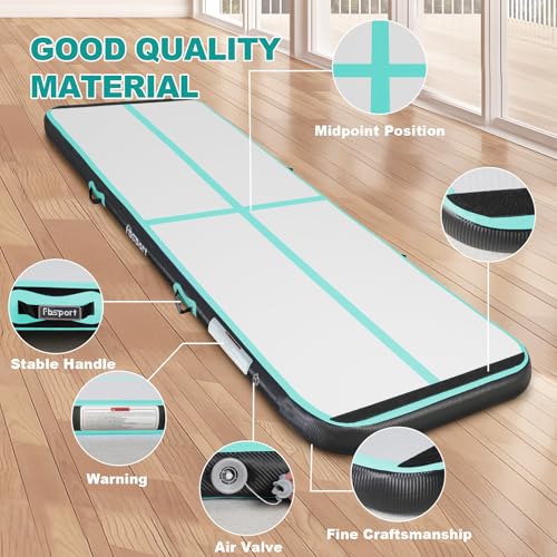 Inflatable Air Gymnastics Mat 4/8 inches Thickness with Pump D944212