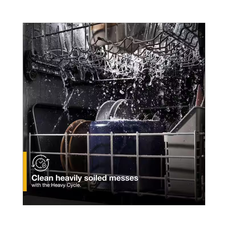 Black 24 in. Built-In Tall Tub Dishwasher S917470