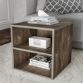 2 Shelf End Table O663