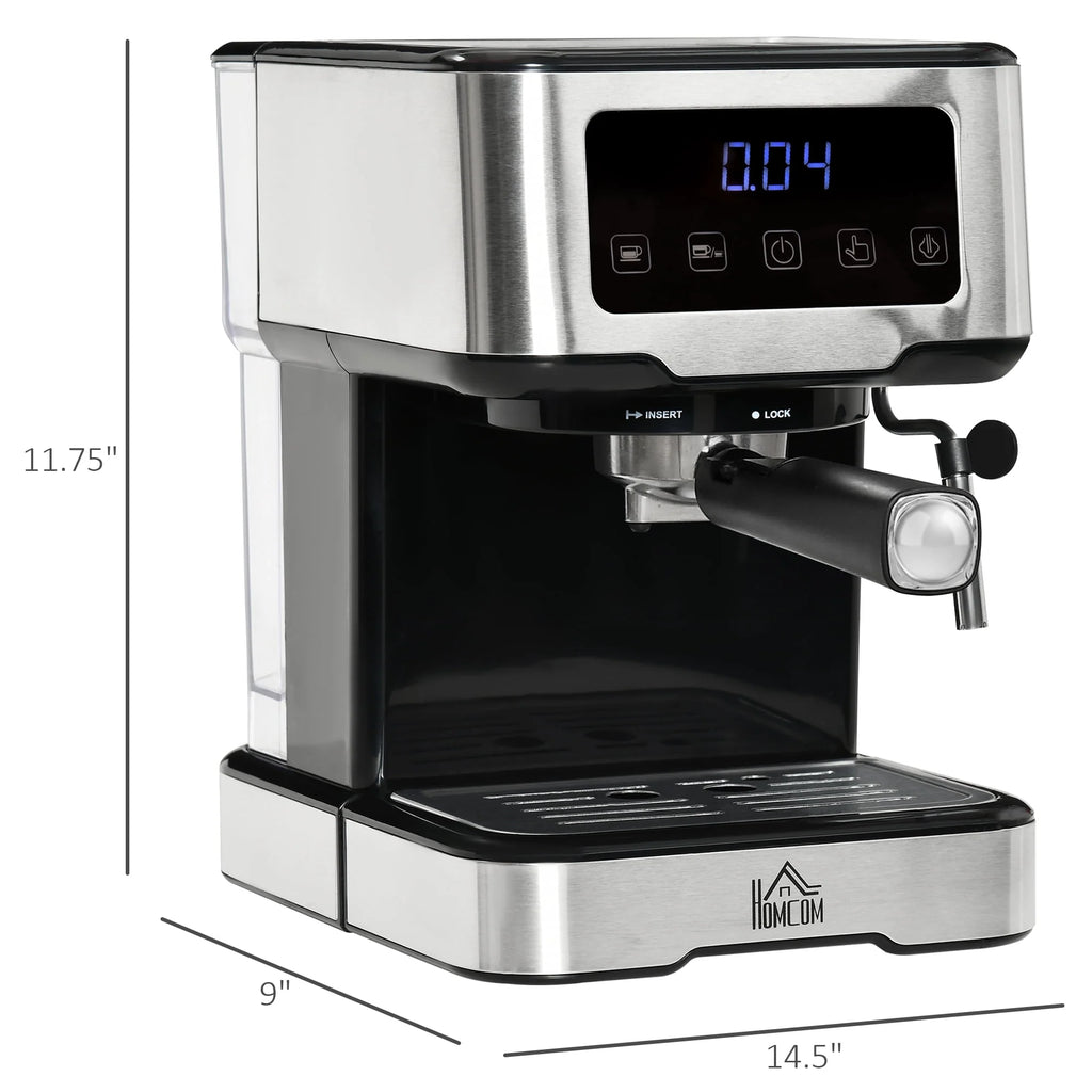 Espresso Coffee Maker Machine 15-Bar Frother B6813