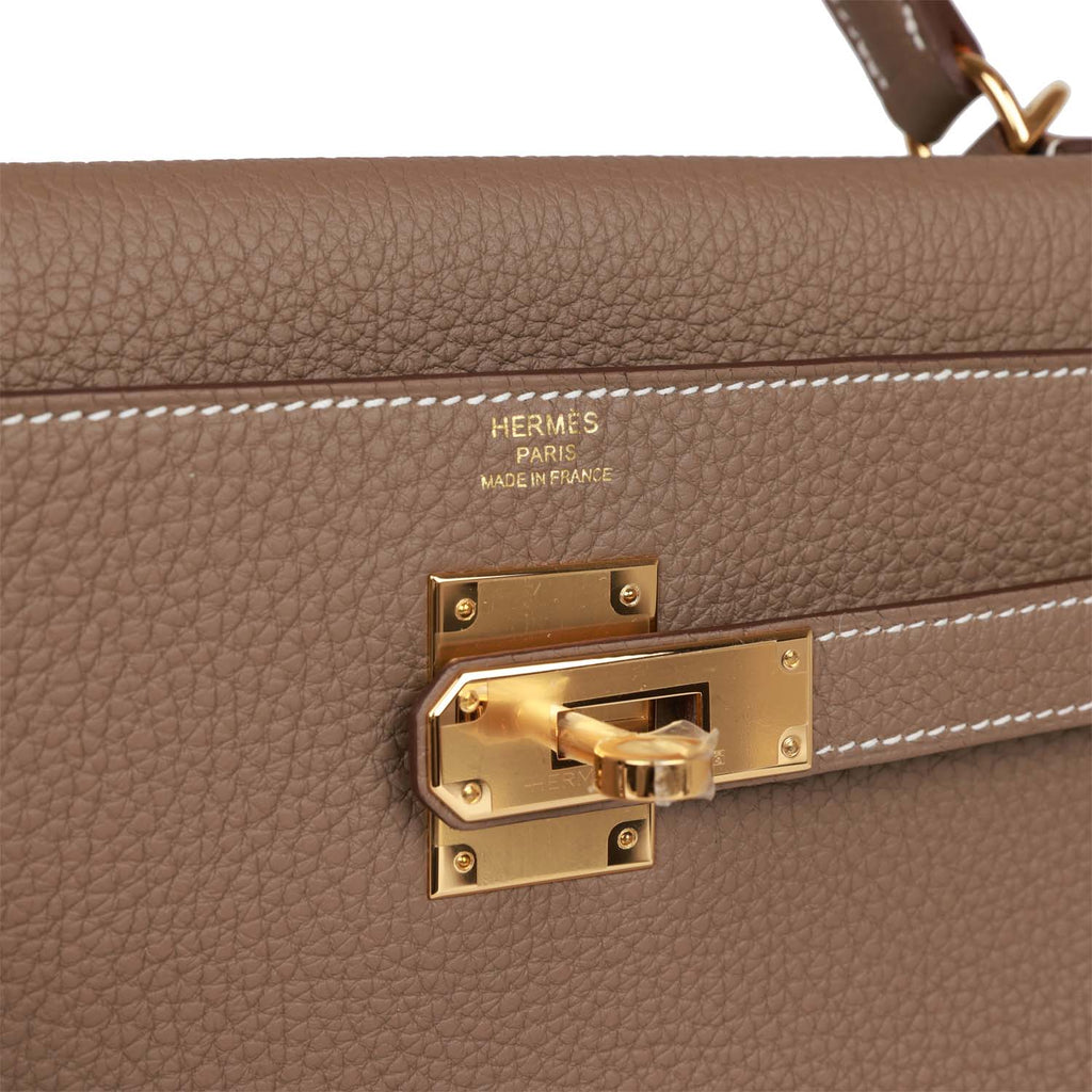 Etoupe Togo Leather Bag H89998