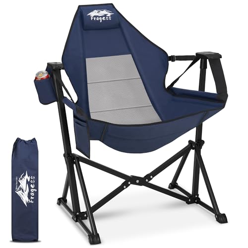 Hammock Camping Chair with Headrest and Cup Holder Y8633