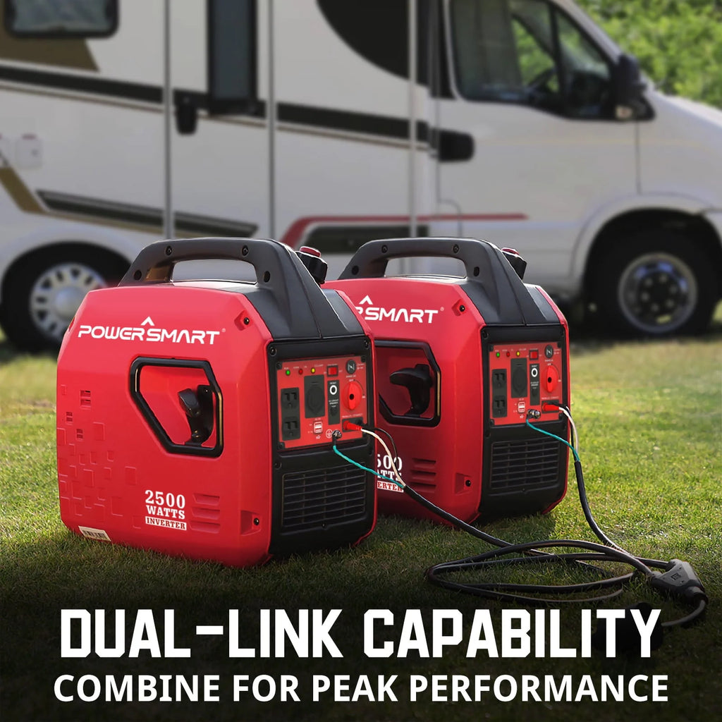 2500Watt Portable Inverter Gas Powered Generator U434460