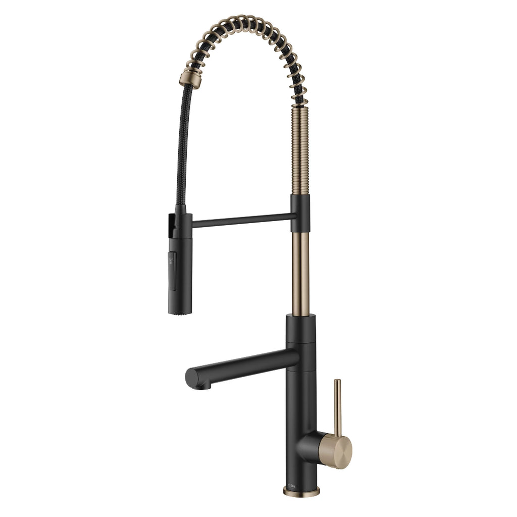 Commercial Style Pull-Down Single Handle Kitchen Faucet with Pot Filler M8051