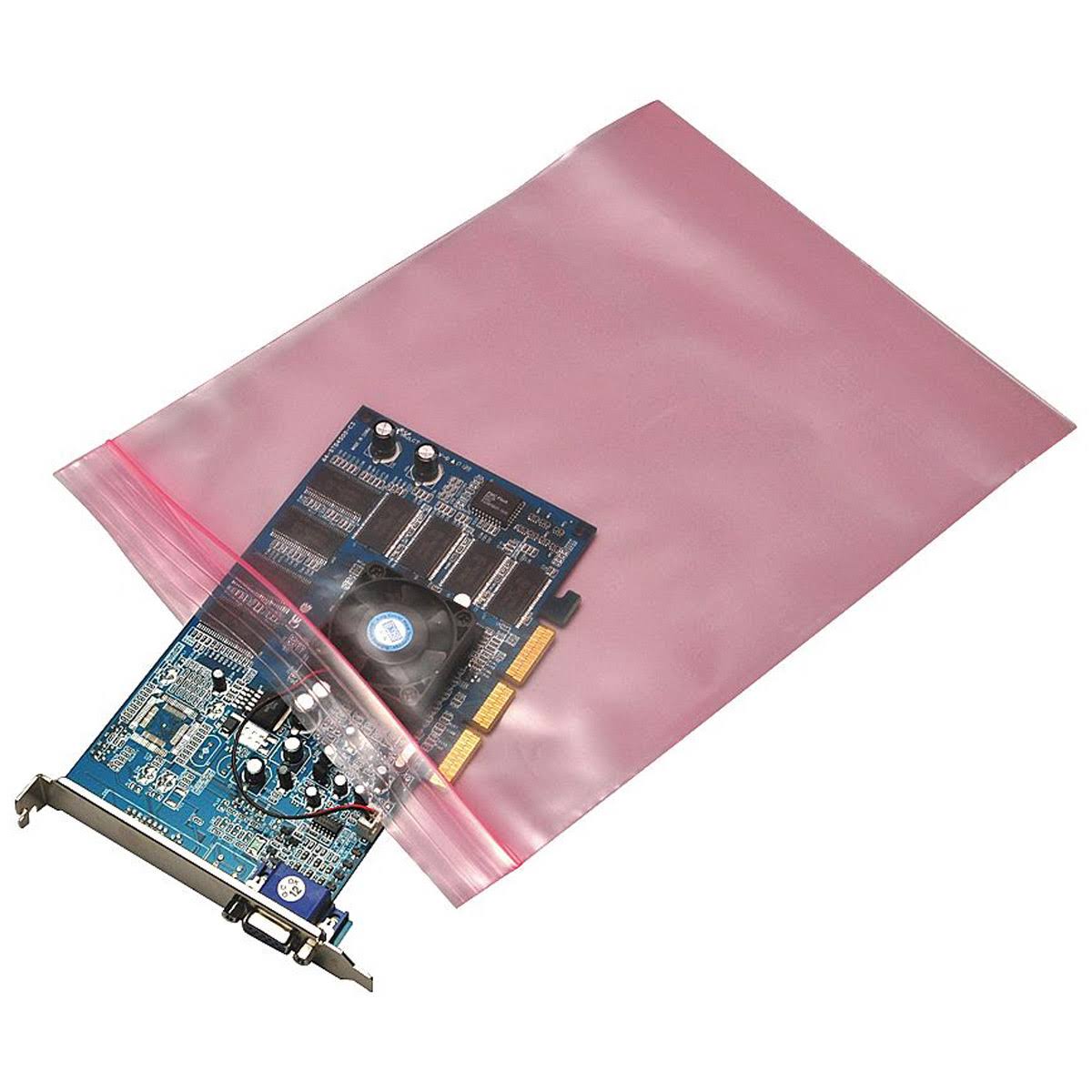 Pink 4 Mil Seal Top Bag 1,000 Pack E972