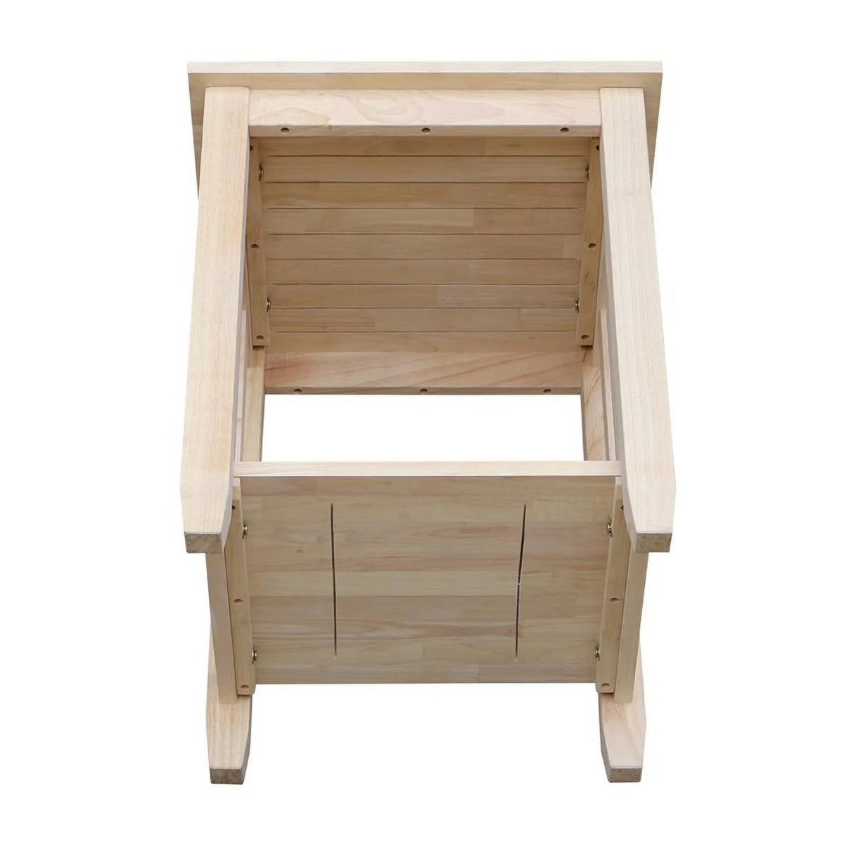Unfinished Solid Wood End Table O2555
