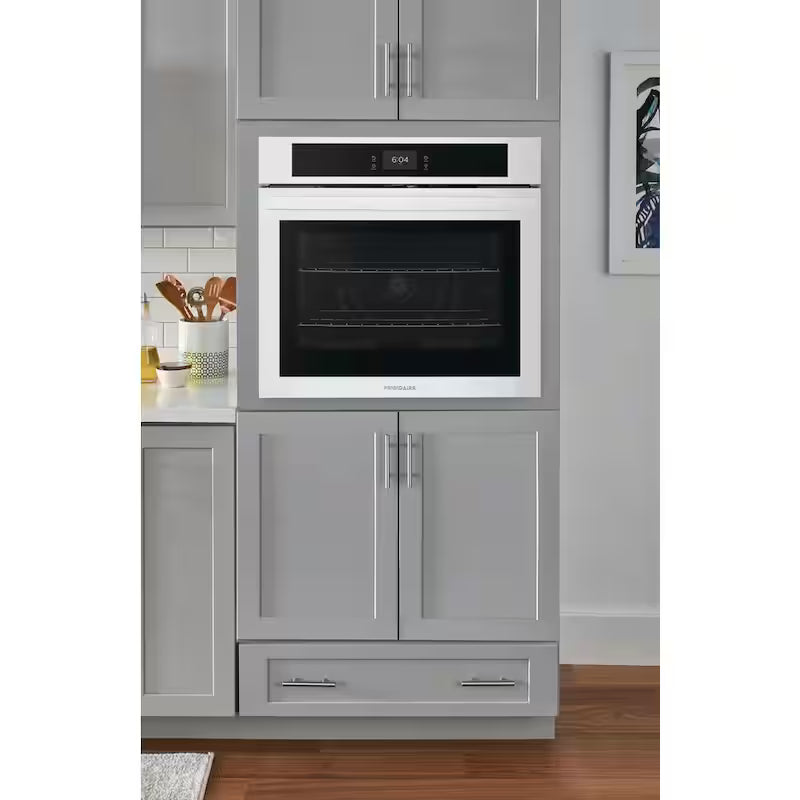 30 in. Single Electric Wall Oven with Convection in White K250