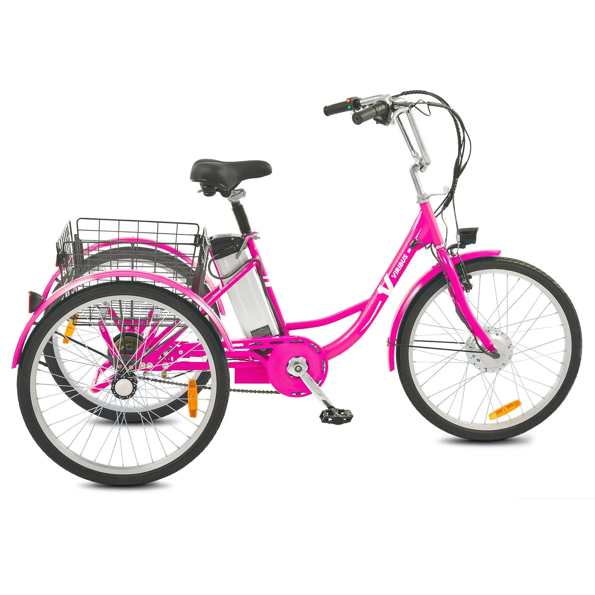 26 Inch Electric Tricycle with 250W Motor 36V 10Ah Battery K51082