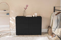 White 6 Drawer Wood Double Dresser M489130