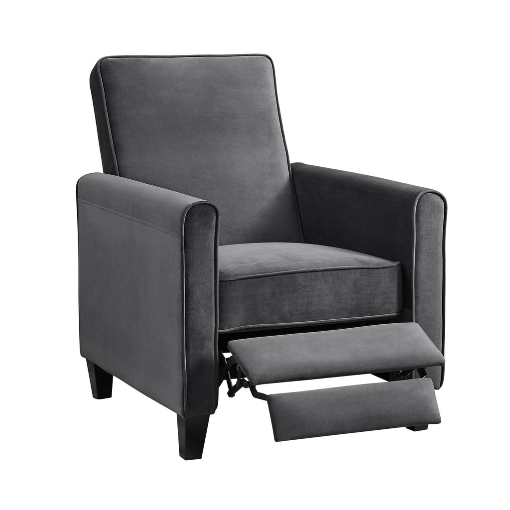 Set of 2 Cream Linen Upholstered Recliner P407046