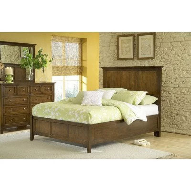 California King Solid Wood Panel Bed G408855