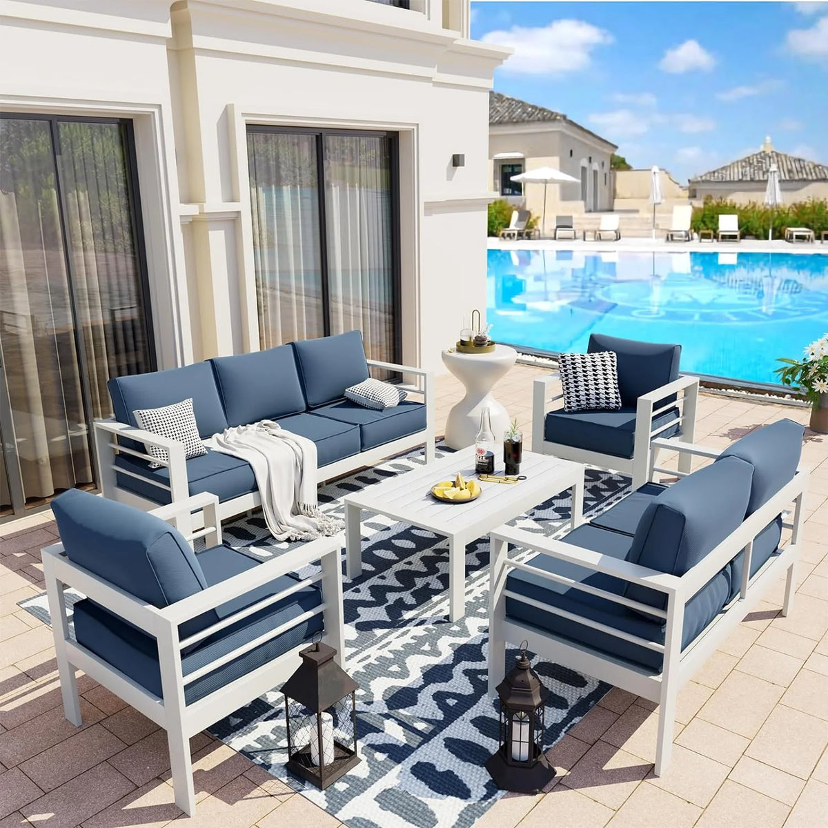 Aluminum Patio Furniture Set G1095