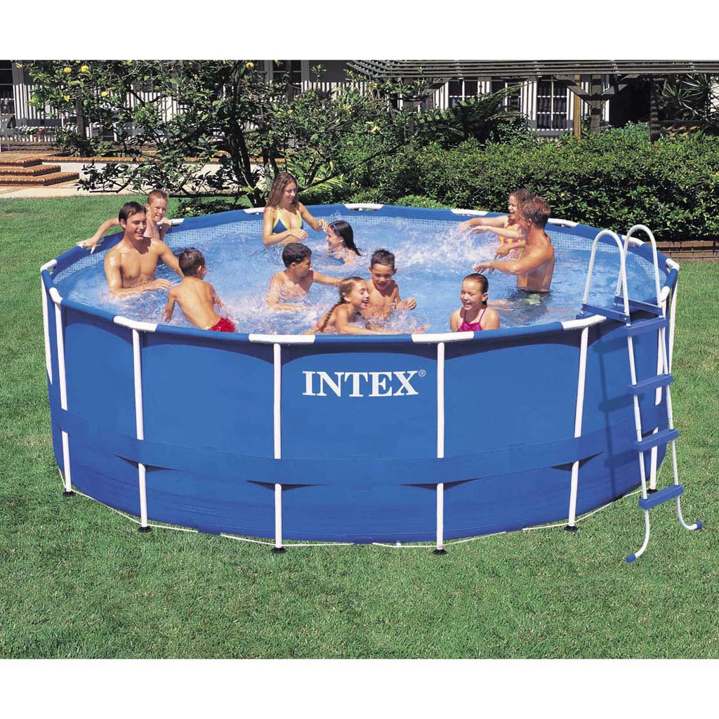 15-Feet by 48-Inch Metal Frame Pool Set A197508