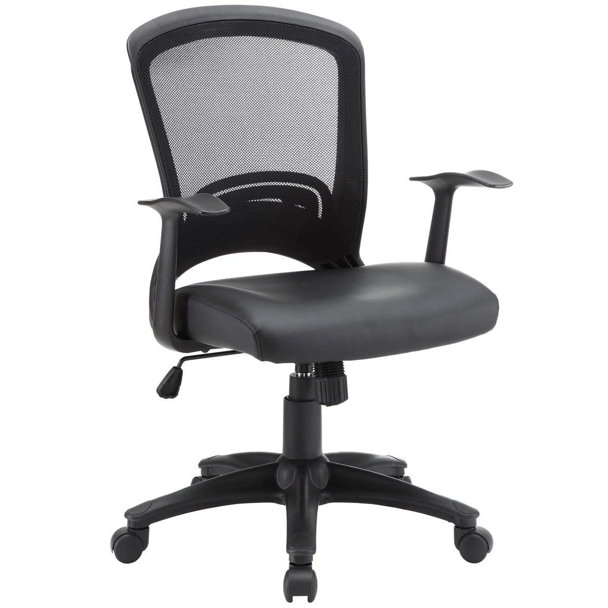 Black Vinyl Office Chair Q4014