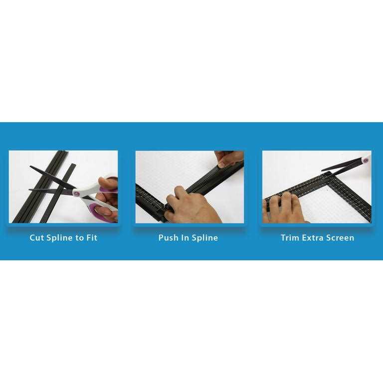 DIY SafeScreen Mesh Screen Kit C12955
