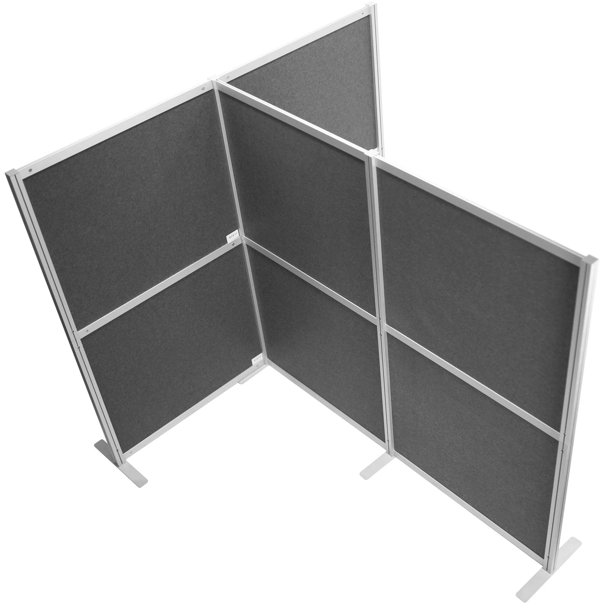T-Shaped Modular Wall System, 4 PET Panels X194395