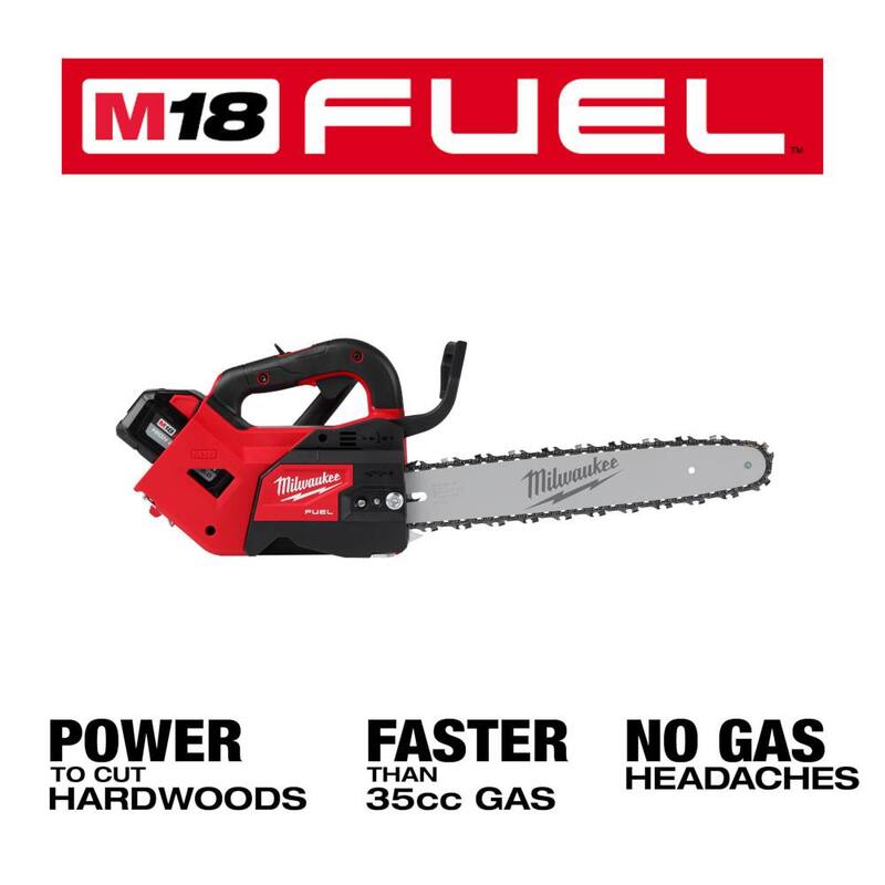 14 in. Cordless Chainsaw Kit with Pole Saw, Battery, Charger I7963