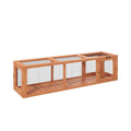Wooden Outdoor Cat Tunnel with Weather Protection V48759