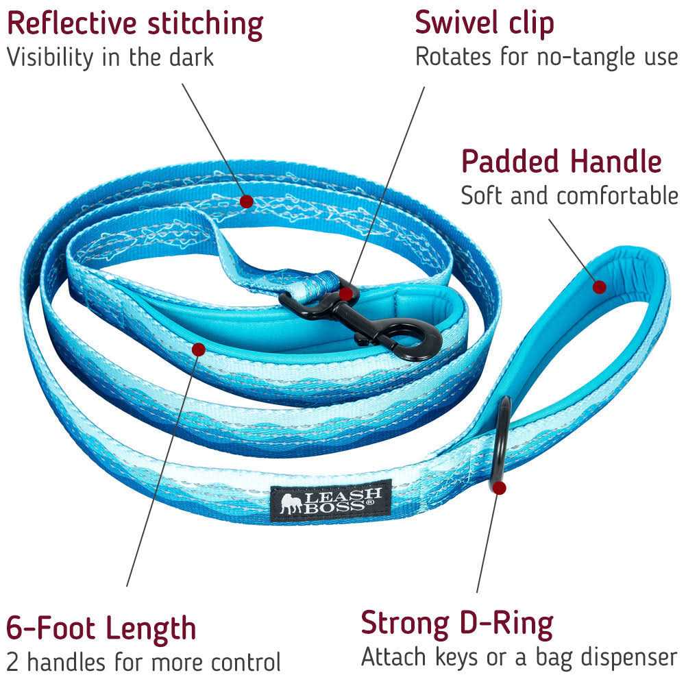 6ft Dog Leash Padded Handle S15424