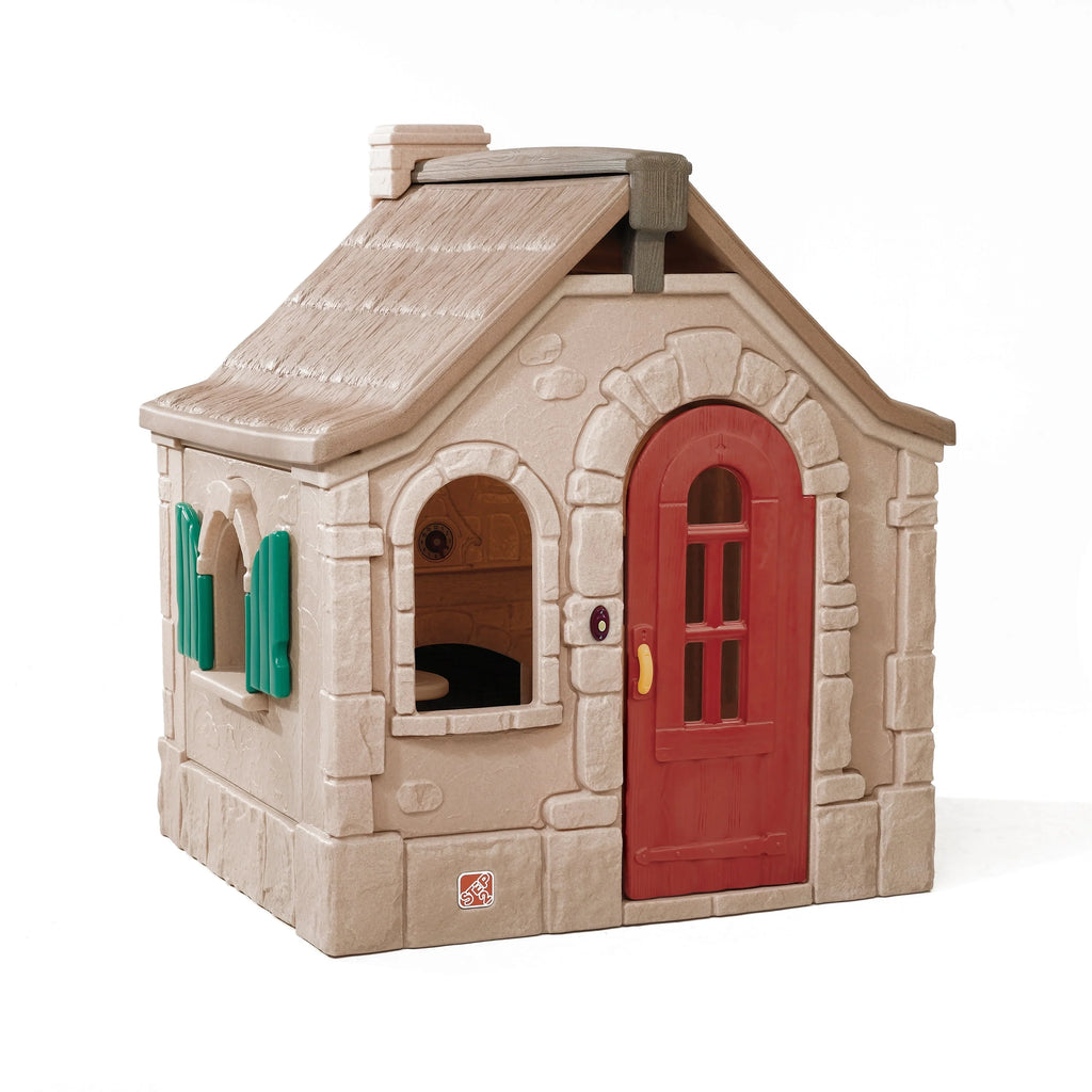 Brown Plastic Kids Playhouse P198