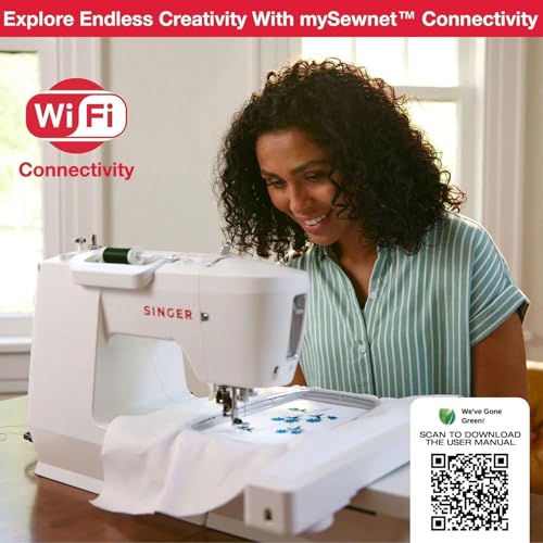 Sewing & Embroidery Machine with 250 Built-in Stitches G7133