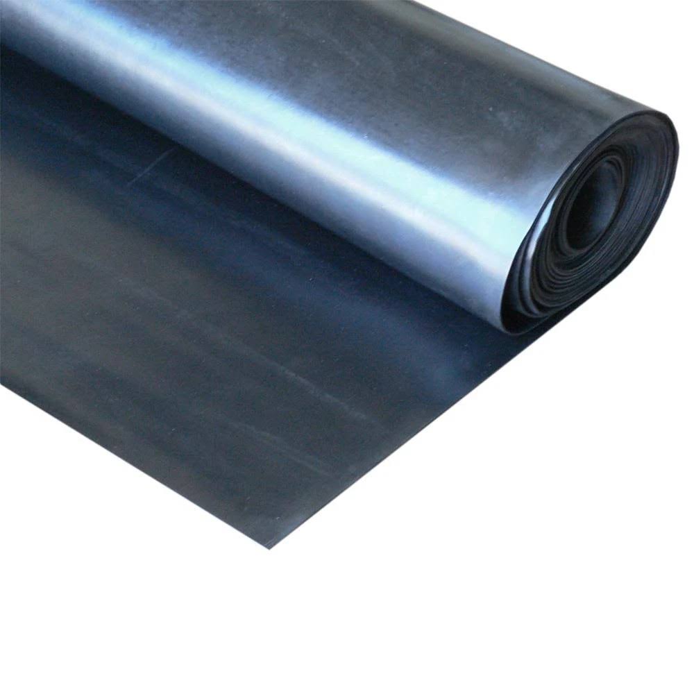 Black 1/4 in. 60A Rubber Sheet D713