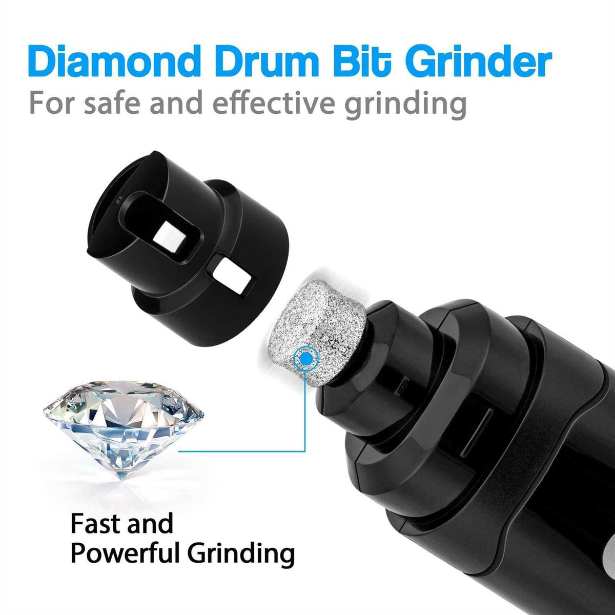 2-Speed Electric Rechargeable Pet Nail Grinder C108404