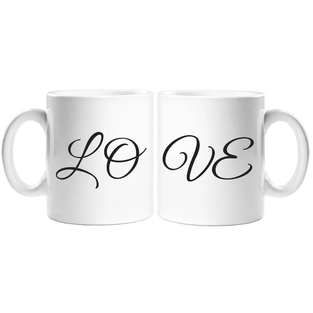 Wine Glass White Coffee Mug Set L75048