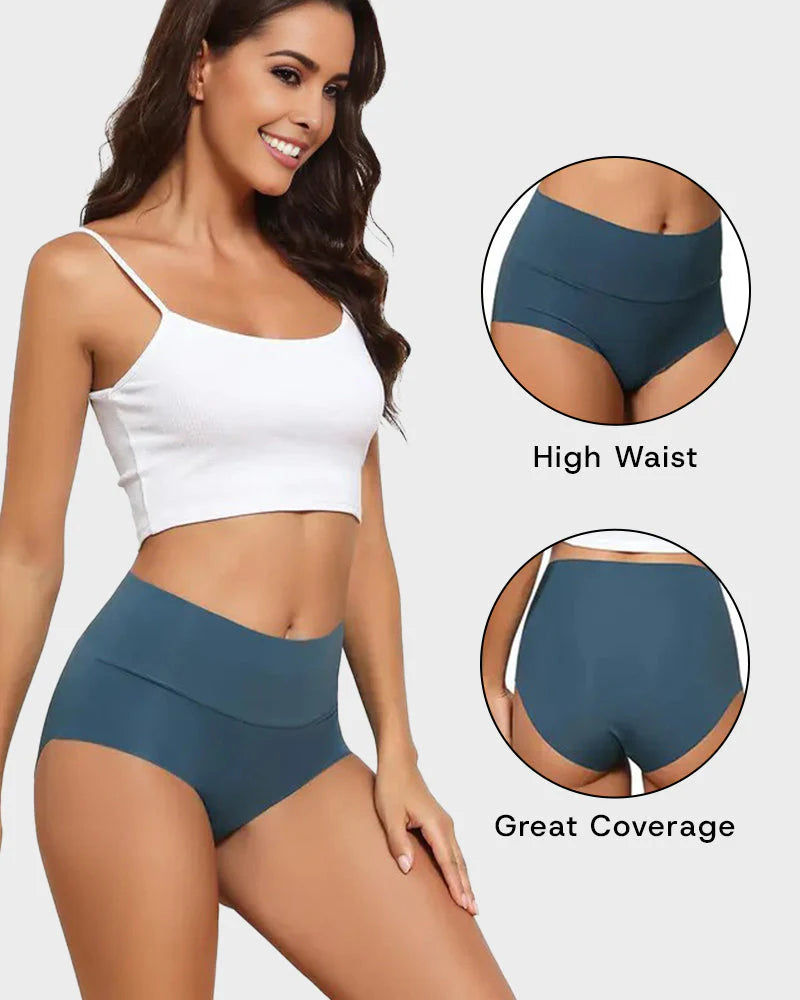 High-Waist No Show Panties 6 Pack P751