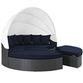 Canvas Navy Patio Canopy Daybed P522