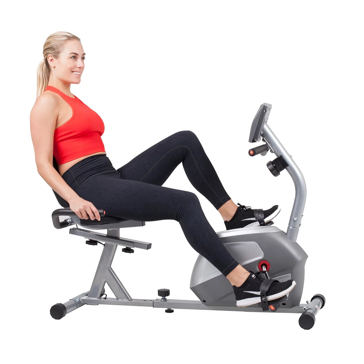 Magnetic Recumbent Bike with Heart Rate Monitor Q4053