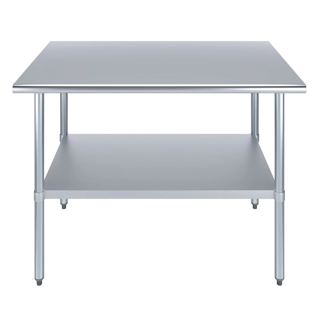 48" Stainless Steel Work Table with Undershelf D3676