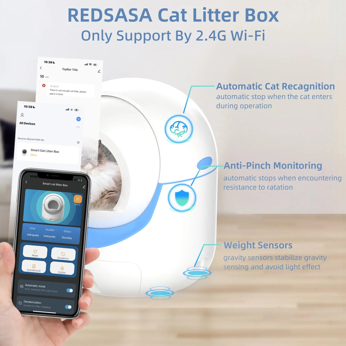 Self Cleaning Litter Box T94005