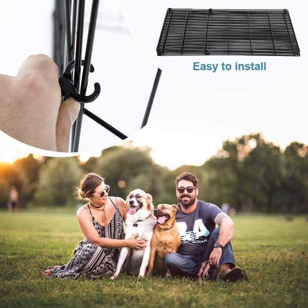 48/42/36/30/24 inch 8 Panel Dog Pen with Door R66576
