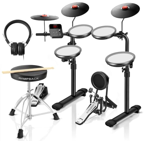 Electric Drum Set with Mesh Drum Pads Z869